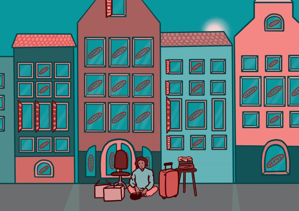 Tekort studentenwoningen